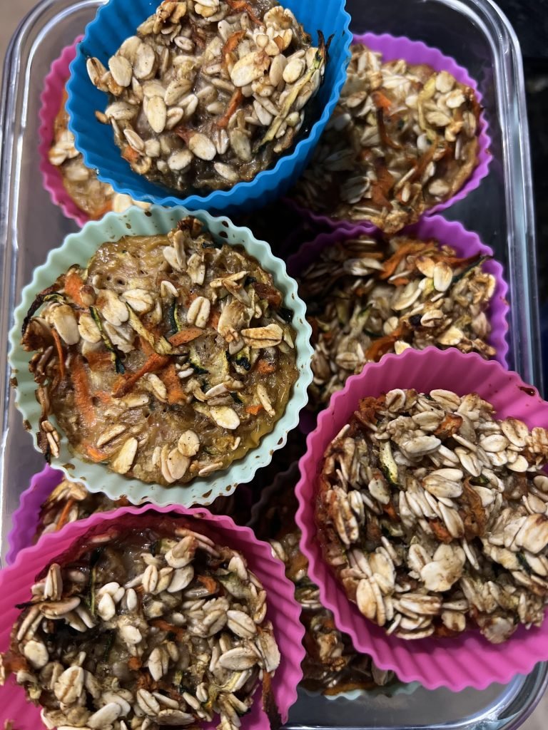 Veggie-Oat Muffins